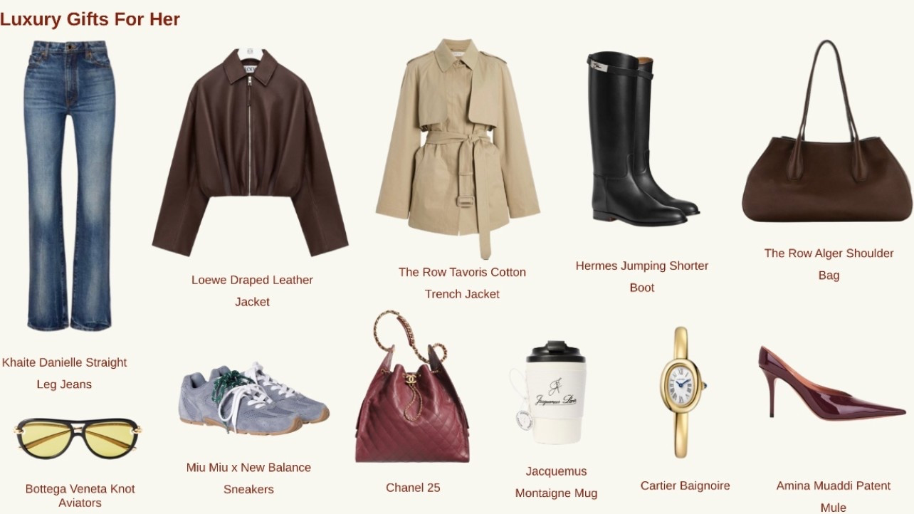 Luxury gift guide for your girlfriend, fiancé, wife! 

#LTKCyberWeek #LTKGiftGuide #LTKHoliday