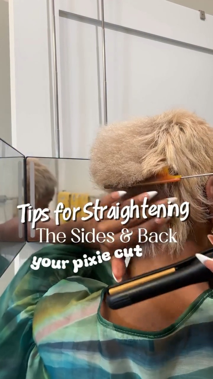 I know straightening the sides and back of your pixie can be challenging. So here are a few tips to help make it a little  easier. 

Let me know your thoughts and if you have any questions! 

#bostoninfluencer pixie haircut, pixie styling tips, pixie styling help, how to style a pixie, pixie hairstyle, black women with pixies