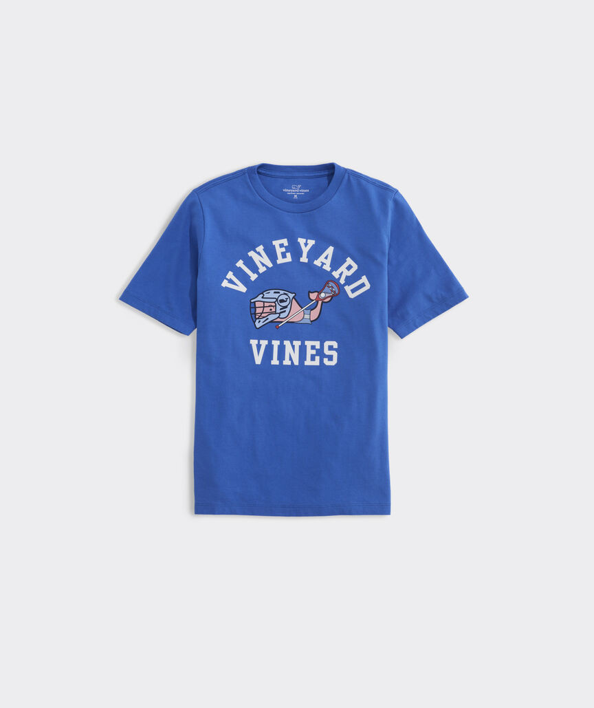 Boys' Lacrosse Player Whale Short-Sleeve Tee | vineyard vines