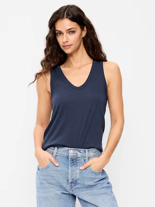 Relaxed Scoop-Neck Tank Top | Old Navy (US)
