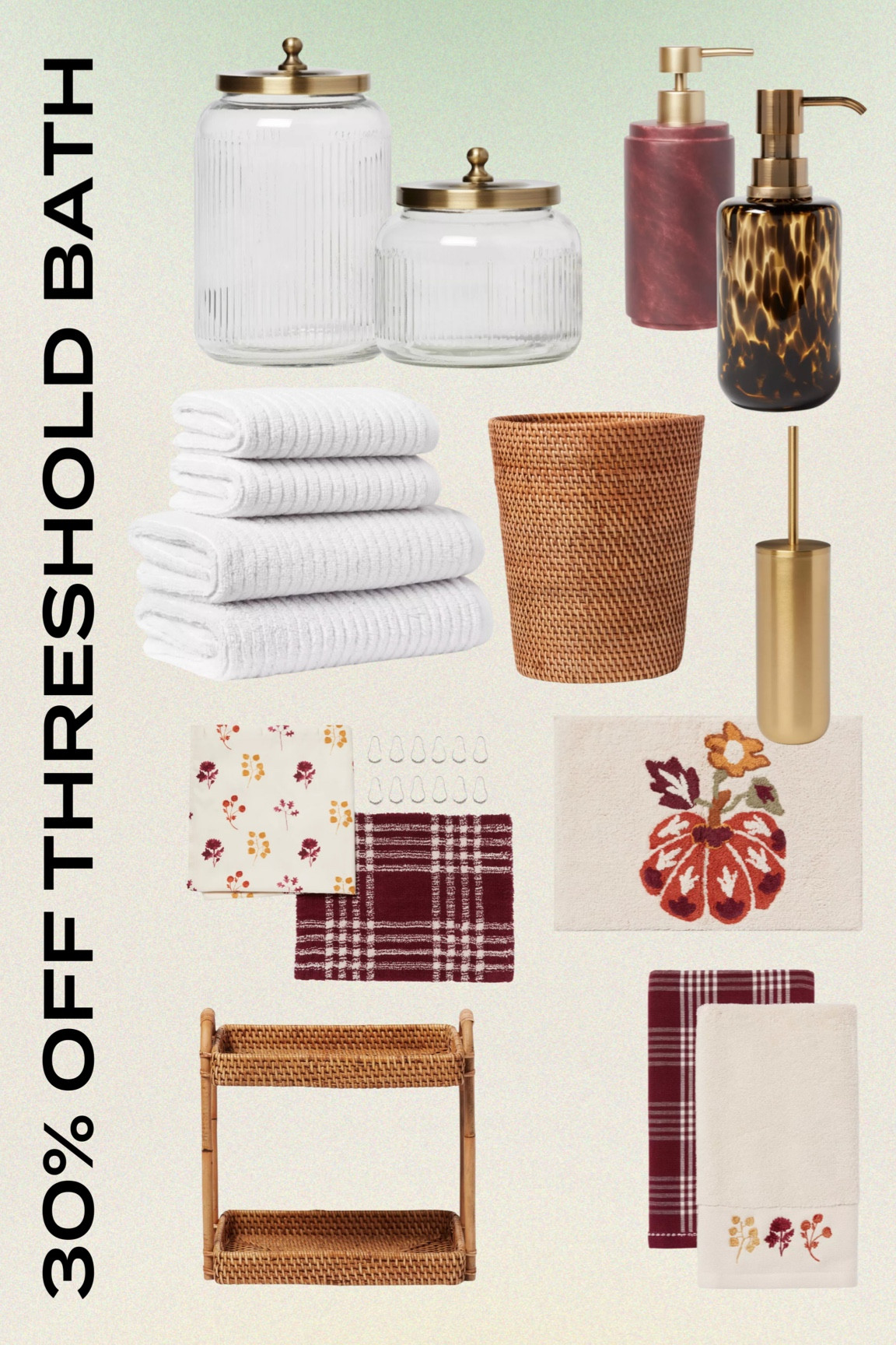 Threshold bath 30% off!

@target #targetpartner #target #targetcircleweek #ad

#LTKFindsUnder50 #LTKHome #LTKSaleAlert