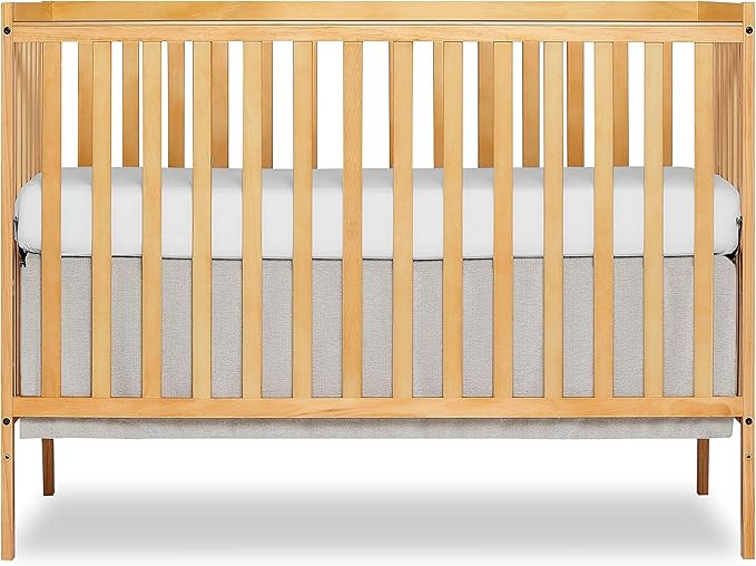 Dream On Me Synergy 5-In-1 Convertible Crib In Natural, Greenguard Gold Certified | Amazon (US)