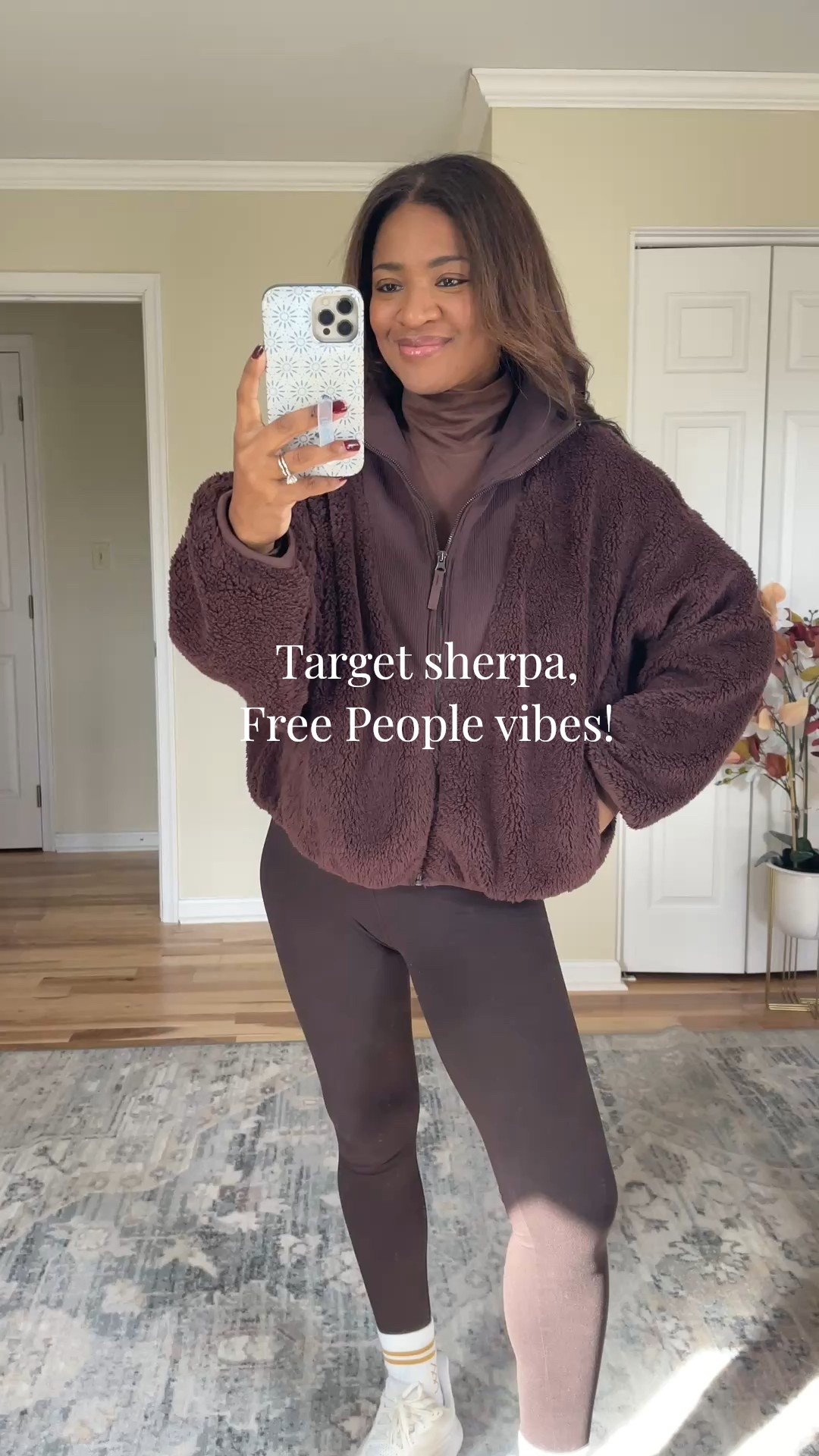 Obsessed with this Target Sherpa pullover! So warm and SOFT!

 #ltkover40 #ltkfindsunder50 #ltkfindsunder100