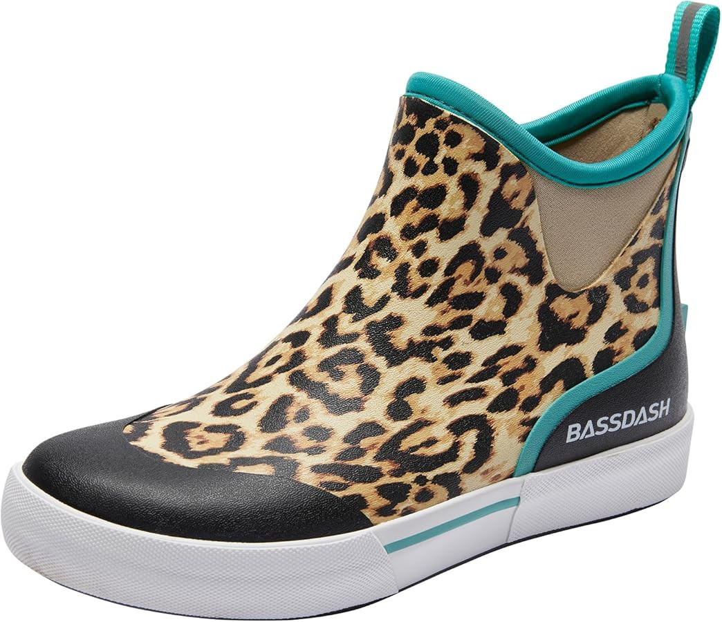 BASSDASH Womens 4.5” Waterproof Deck Ankle Rain Boots Anti-Slip Neoprene Rubber Garden Fishing ... | Amazon (US)