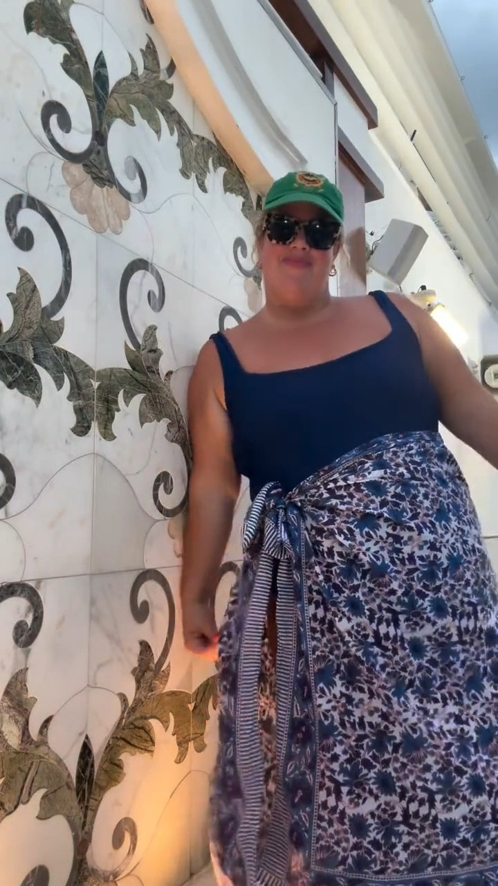 When you are at the doctor or in a predicament and you have to go to a happy place, where do you go? For me - it’s this outfit recipe, a classic swim, a sarong, baseball hat, sun and water. You? Where are you? What are you wearing? What are you eating? Xx

#LTKootd #LTKPlusSize #LTKSeasonal