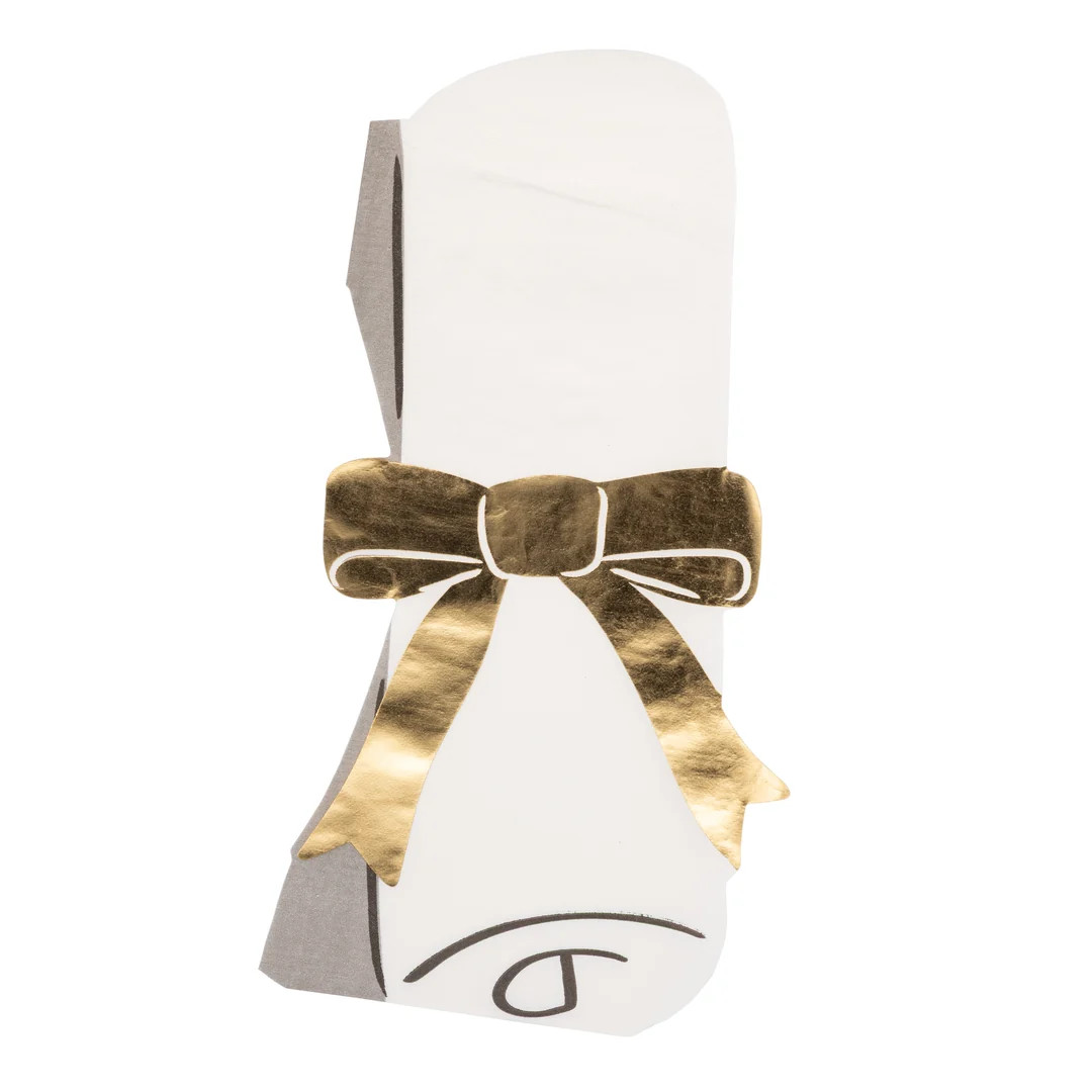Grad Scroll Napkin | My Mind's Eye