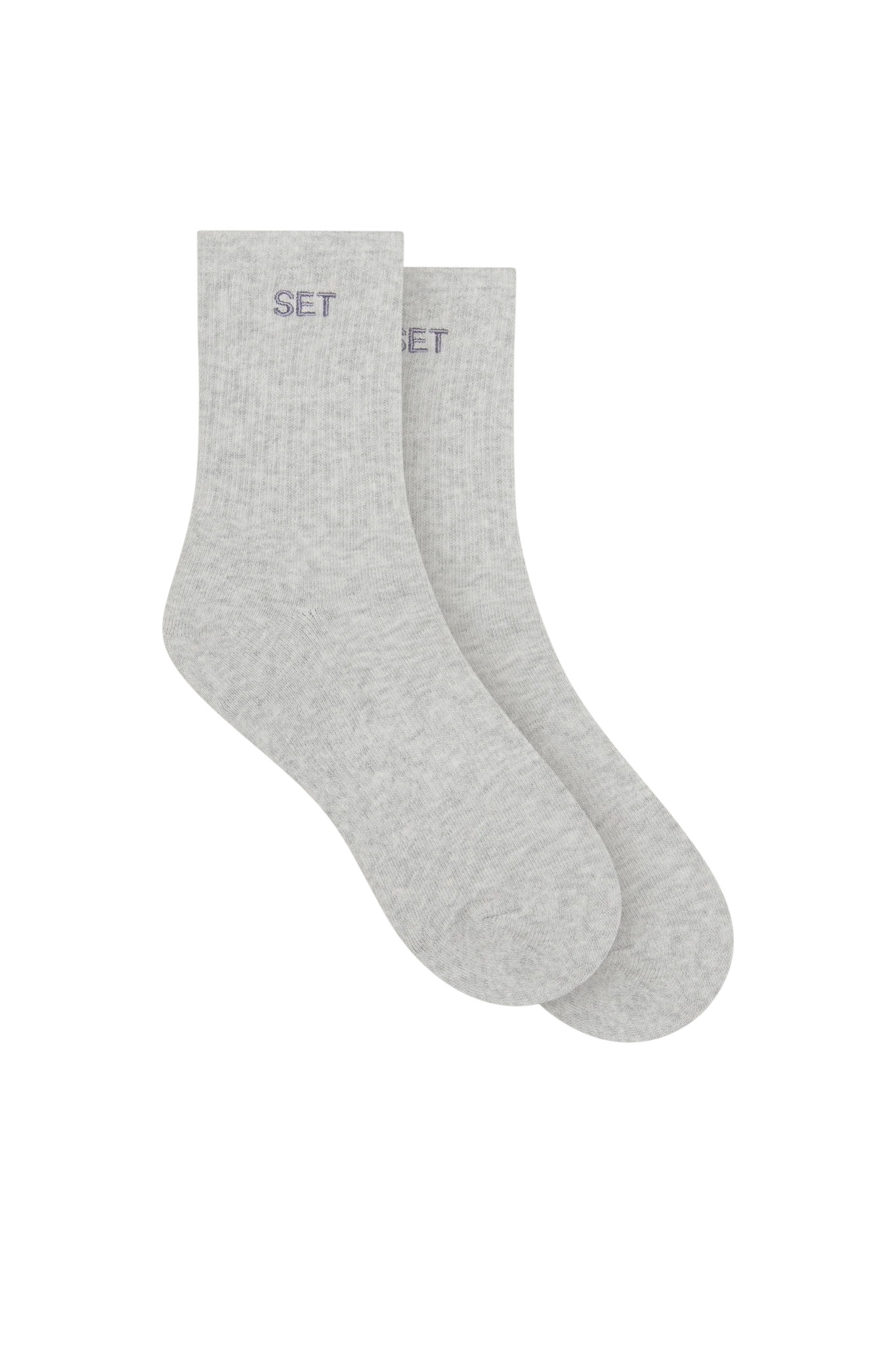 SET SOCK - HEATHER GREY/LYNX | SET Active