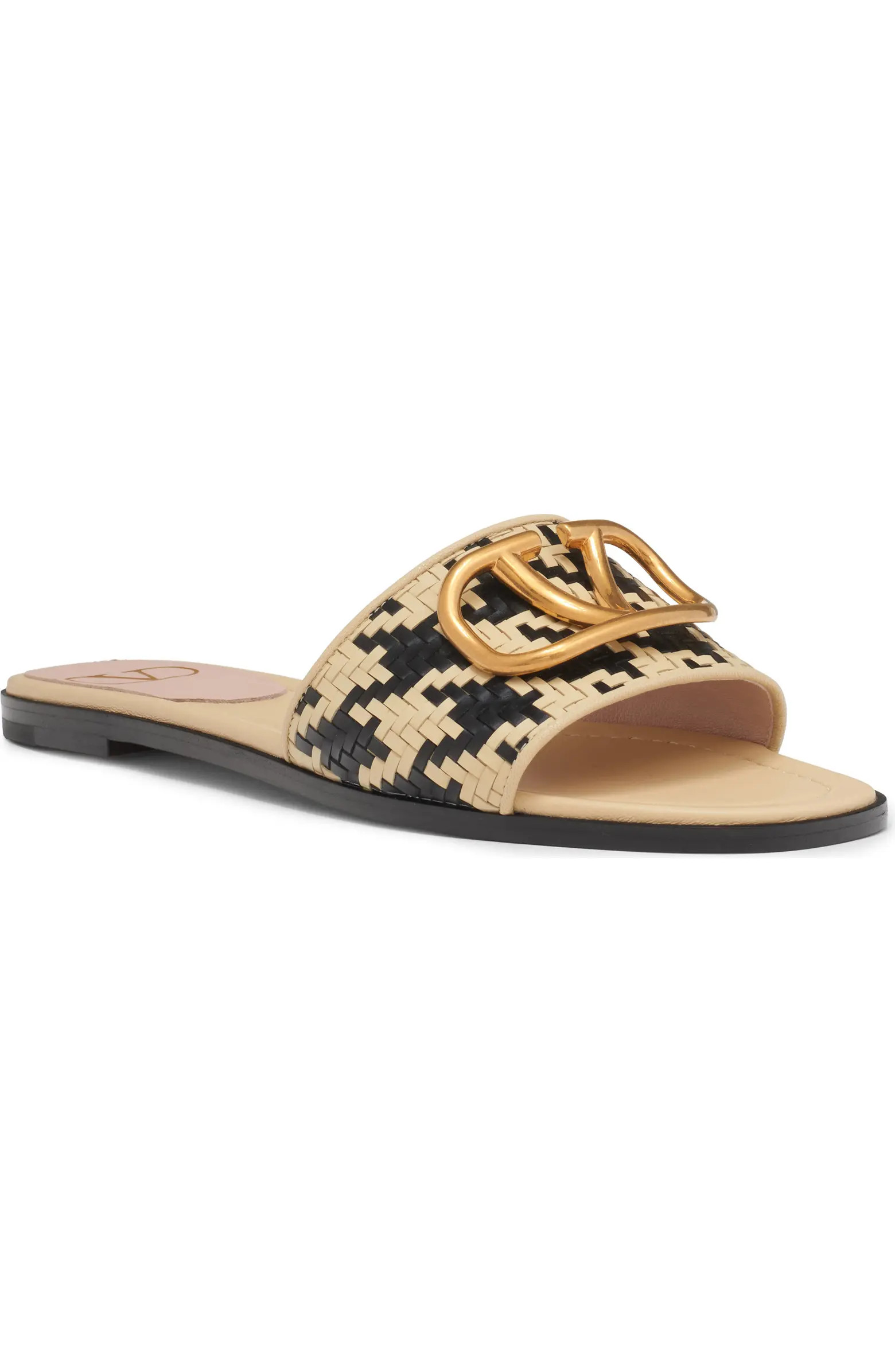 Valentino Garavani VLOGO Signature Slide Sandal (Women) | Nordstrom | Nordstrom