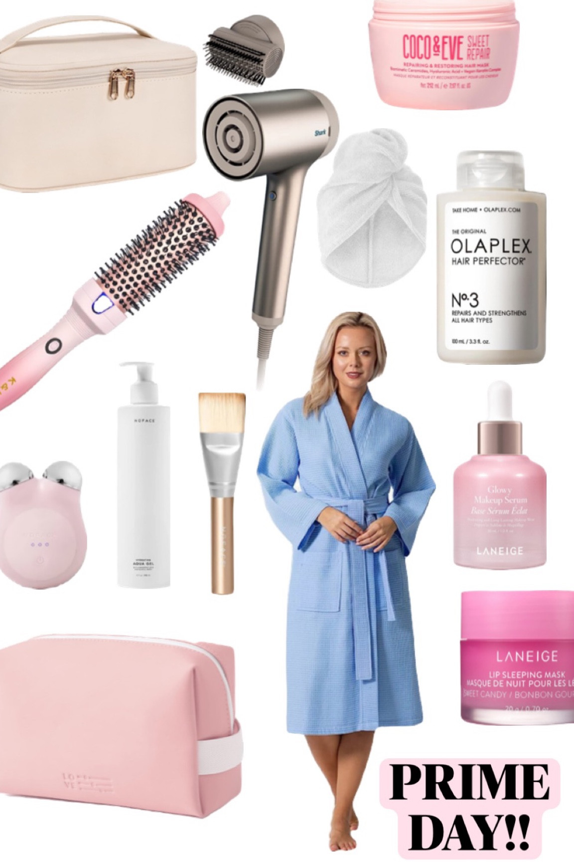 Amazon Prime Day Beauty!!! Sale makeup cosmetics laniege shark tik tok beauty trends thermal brush olaplex robes preppy lifestyle grandmillenial nuface  

#LTKsalealert #LTKxPrimeDay #LTKxNSale