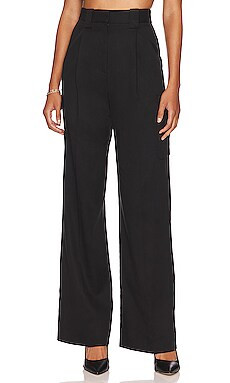 Shona Joy Sara Utility Relaxed Pant in Black from Revolve.com | Revolve Clothing (Global)