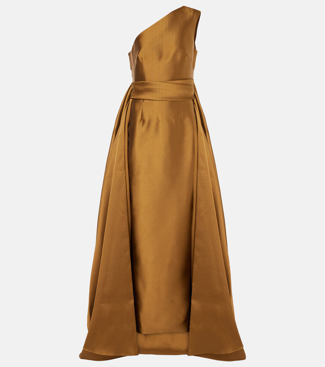 Charo one-shoulder twill gown | Mytheresa (US/CA)