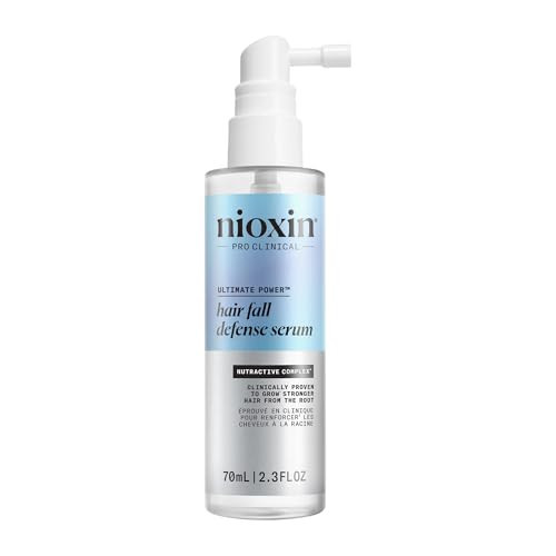 Nioxin Hair Fall Defense Intensive Daily Leave-In Hair Treatment | With Niacinamide, Caffeine, Lauric Acid, and Sandalore | For Thicker, Stronger Hair | 2.3 Fl Oz. | Amazon (US)