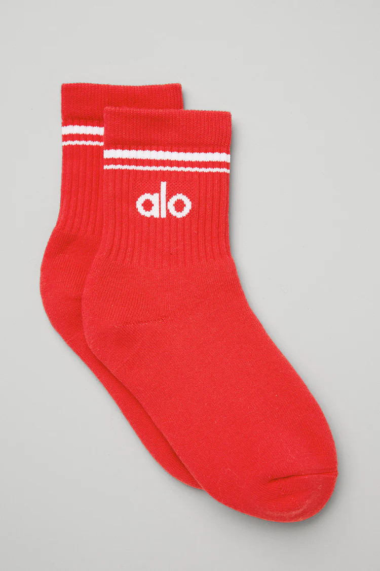 Unisex Half-Crew Throwback Sock | Alo Yoga (US)