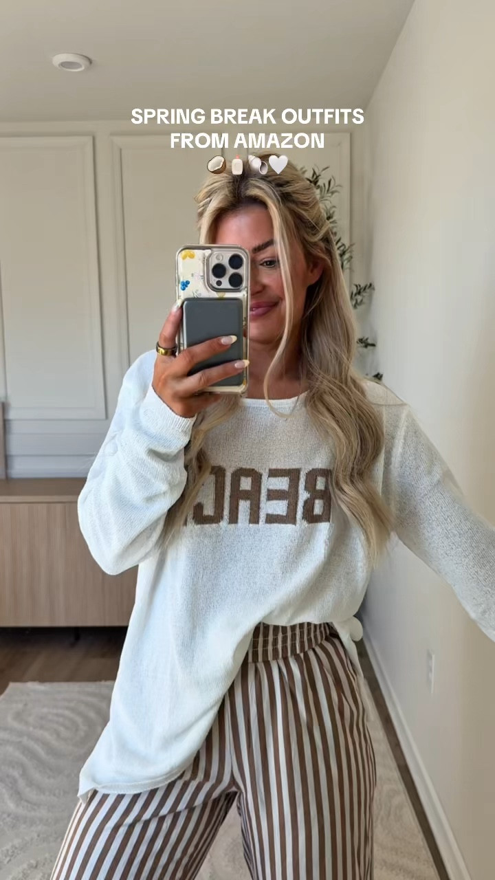 spring break outfits from Amazon! These are so cute and comfy!


pring break outfits, Amazon spring break outfits, Amazon vacation outfits, spring vacation outfit ideas, beach vacation outfits, tropical vacation outfits, Amazon resort wear, affordable spring outfits, Amazon fashion finds, vacation outfit ideas women, spring travel outfits, beach outfit ideas, Amazon two piece sets, Amazon sundresses, Amazon swim coverups, mom vacation outfits, casual vacation style, warm weather outfits, spring break fashion, Amazon outfit under $50, mom spring break outfits
	•	mom vacation outfits
	•	comfy travel outfits
	•	easy vacation outfits
	•	family vacation outfits
	•	Amazon mom style

#LTKTravel #LTKmomlife #LTKSwim