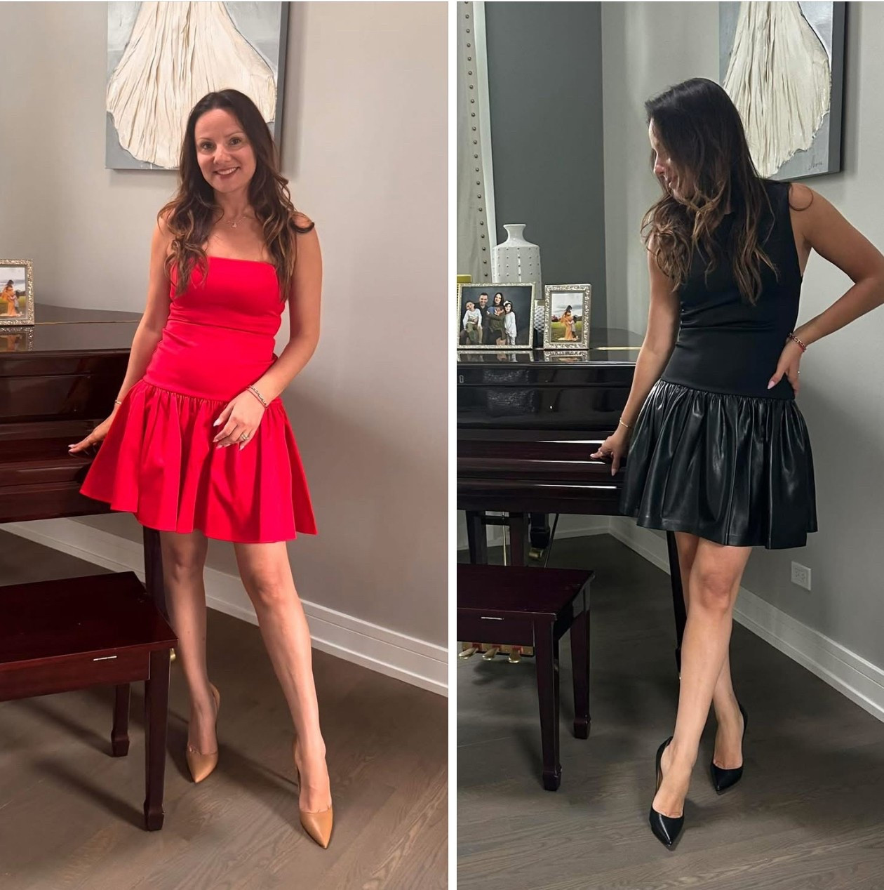 Ladies! Need your help yet AGAIN! 
It’s hubby’s birthday this weekend and I’m torn between these two GORGEOUS Alice+Olivia dresses that I scored on a discount at Saks Fifth Avenue Designer SALE! 

Please help me pick which to wear to celebrate my better half 

#SaksPartner #Saks
