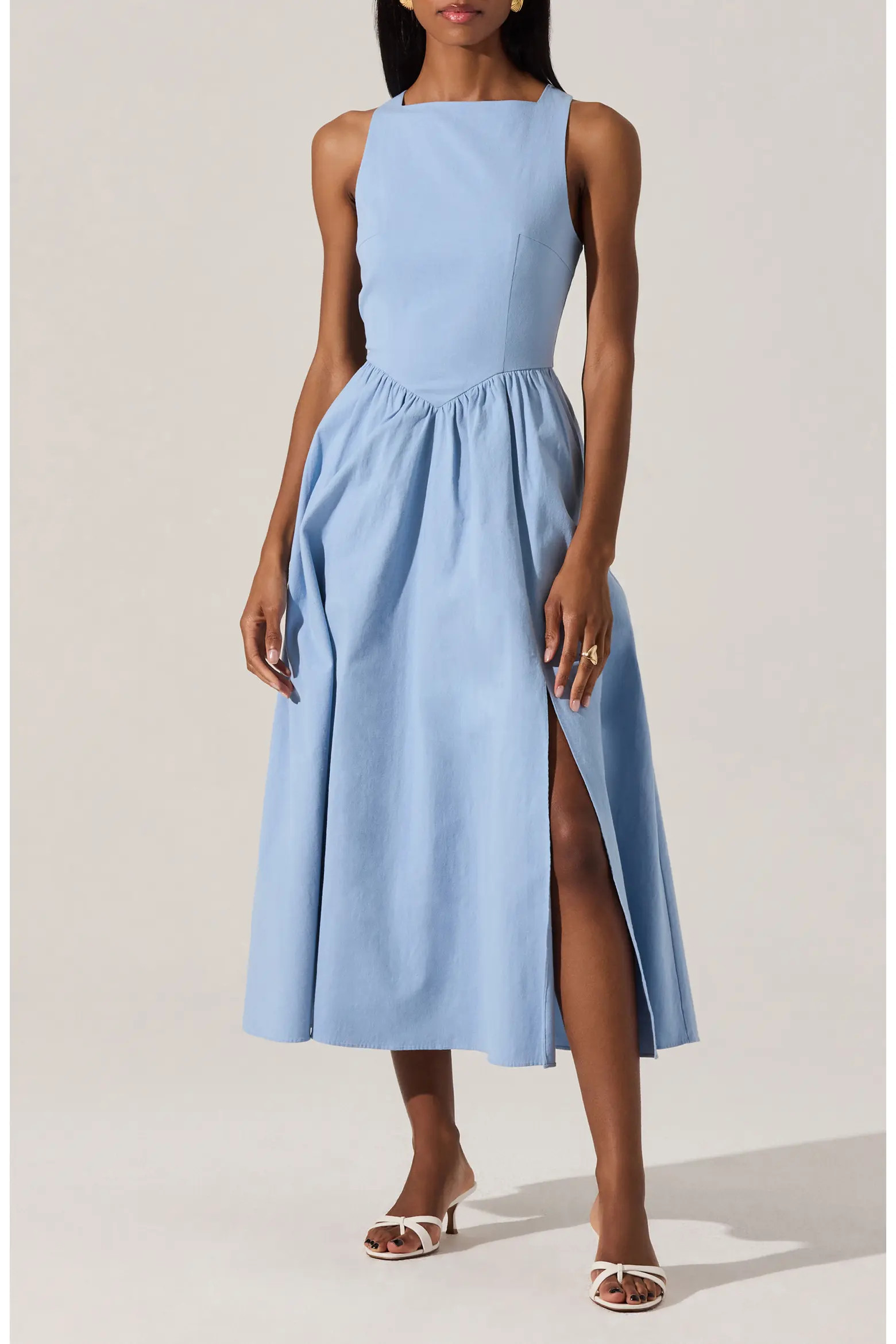 Bow Back A-Line Dress (Women) | Nordstrom | Nordstrom