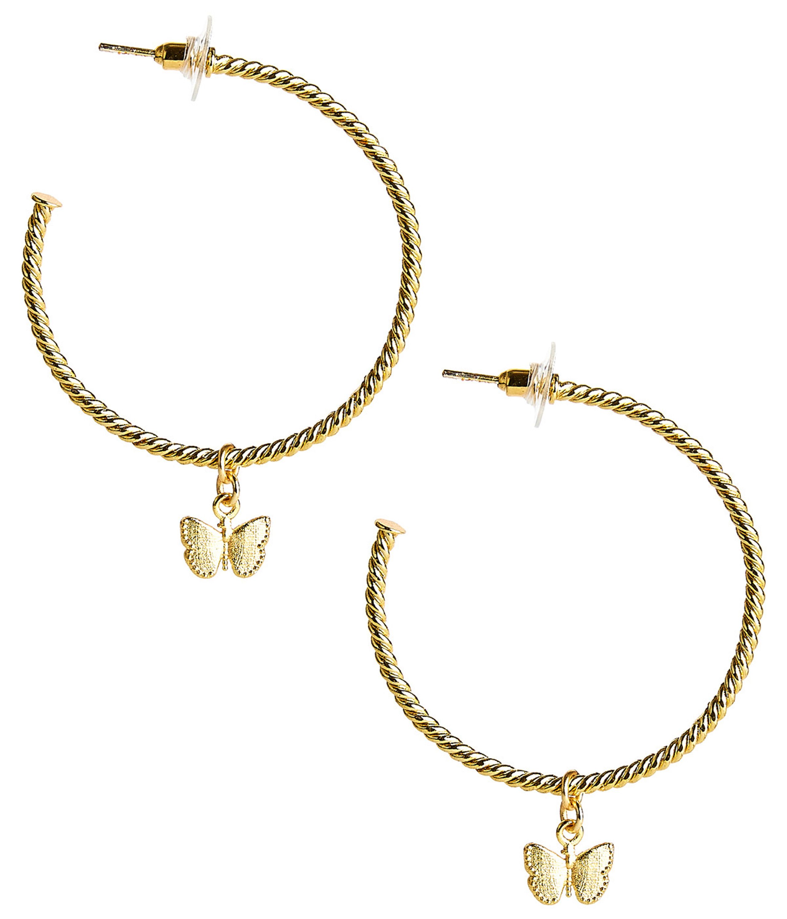 Butterfly Hoop - Earrings | Lisi Lerch Inc