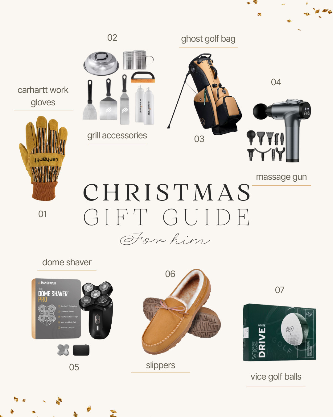 Shopping for the man in your life just got easier. This gift guide is packed with thoughtful, practical, and fun finds—from everyday essentials and tech favorites to hobbies, style upgrades, and unique surprises. Perfect for birthdays, holidays, or just because, these gifts are sure to impress and get plenty of use. 

 #LTKGiftGuide #LTKHoliday #LTKMens