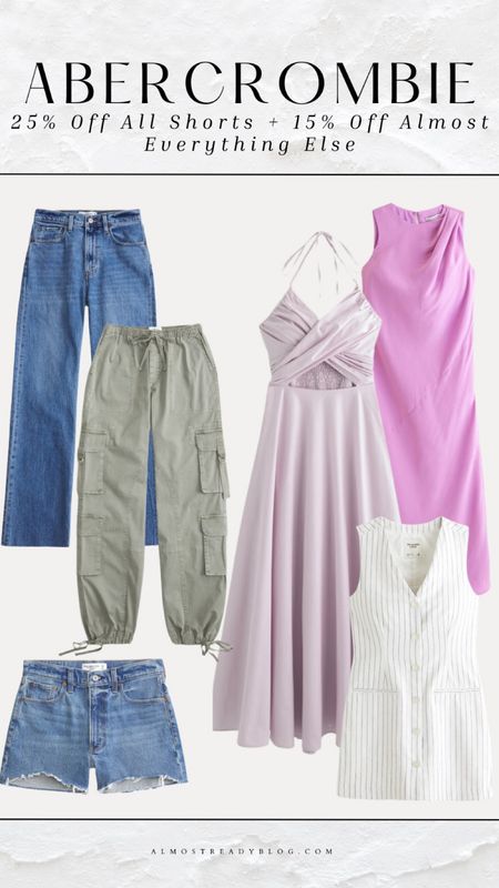 Abercrombie 25% Off All Shorts + 15% Off Almost Everything Else, wedding guest dresses on sale 

#LTKSaleAlert #LTKFindsUnder100 #LTKFindsUnder50