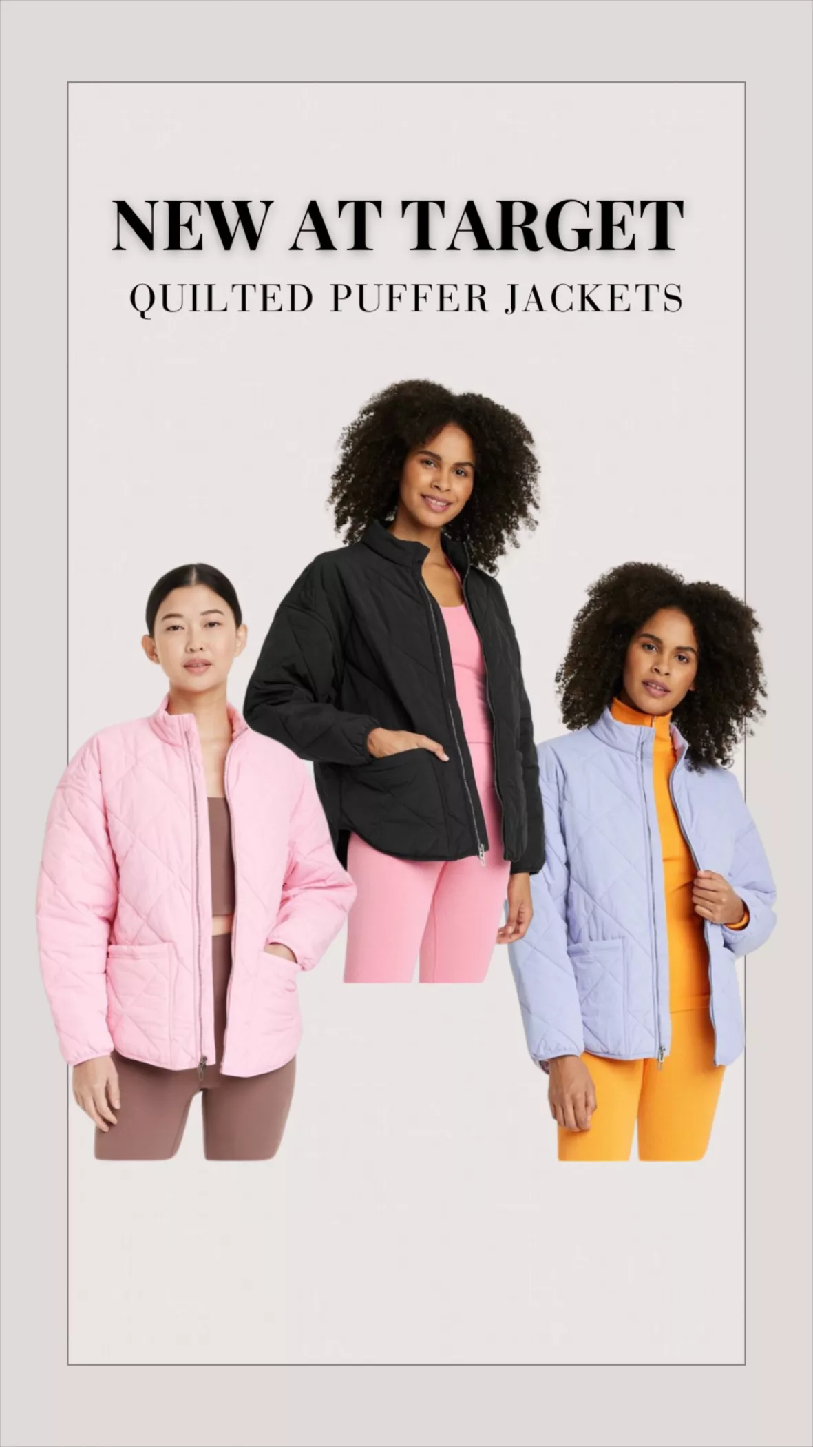 Women's Quilted Puffer Jacket - … curated on LTK