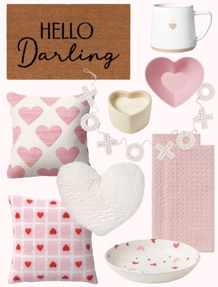 Valentine’s Day finds for your home at target! ❤️

Doormat, throw pillows, kitchen, garland, mug, hand towels, vday, love, candle, gifts for her, bowl

#LTKunder100 #LTKunder50 #LTKhome