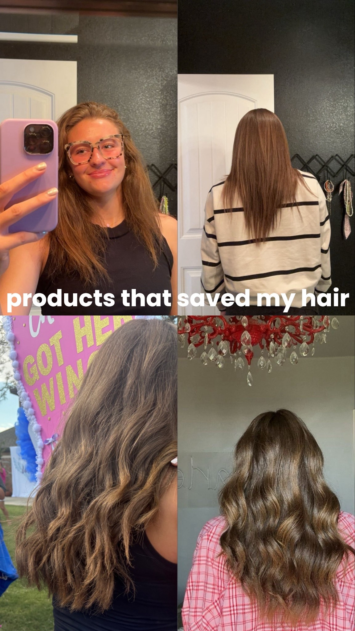 these are my fav hair products!!! 
I fried my hair off a couple years ago and I had to get several professional opinions before I finally figured out what worked the best. i could not recommend these products more!!! 
BIG EMPHASIS ON THE K18!!! 👏🏼😁

#LTKGiftGuide #LTKBeauty #LTKselfcare