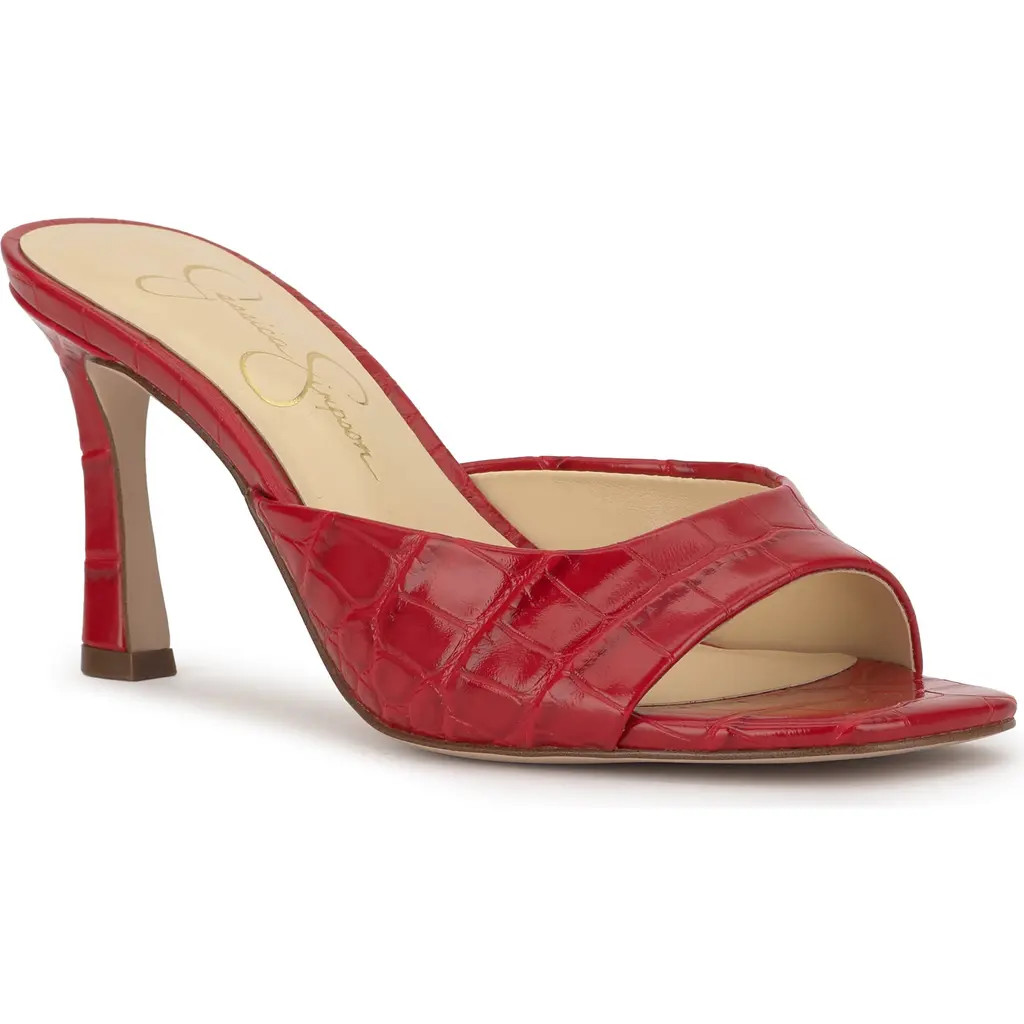 Jessica Simpson Cennet Sandal in Red Muse04 at Nordstrom, Size 8.5 | Nordstrom