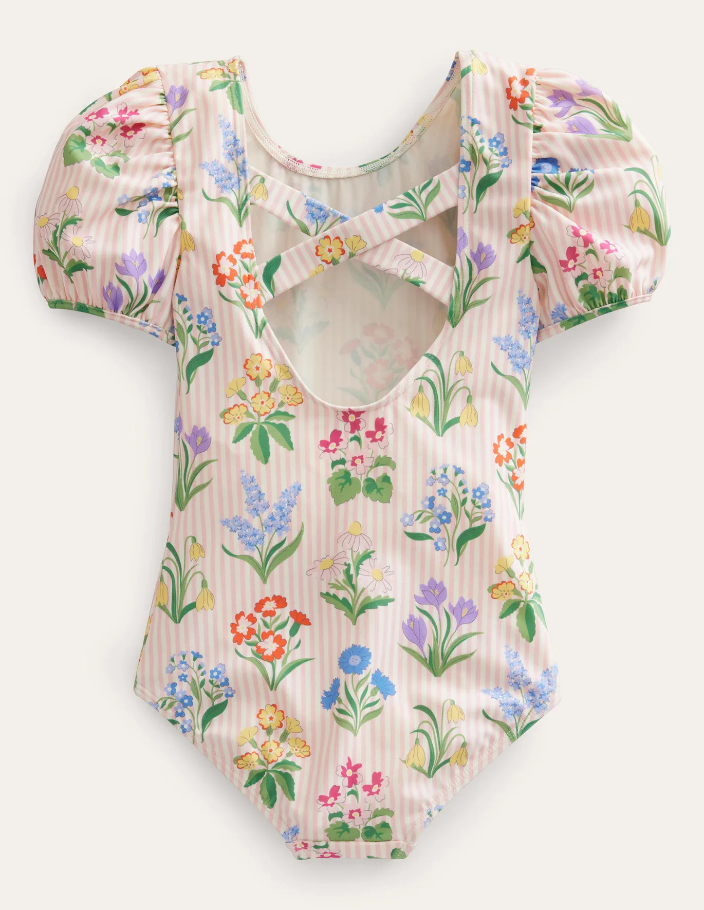 Puff Sleeve Swimsuit | Boden (US)