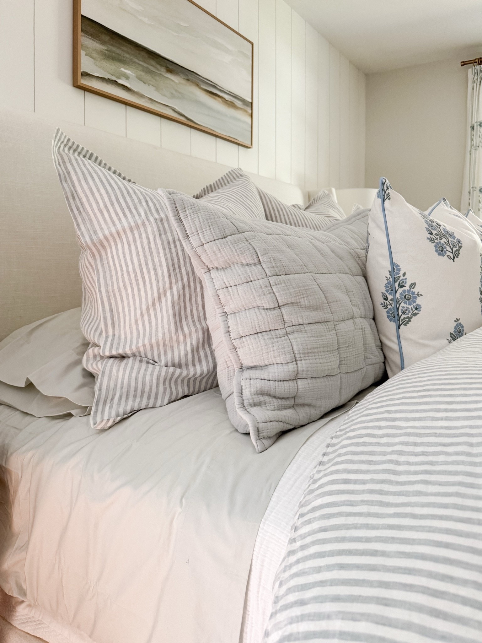 I’ve had so many questions about how I layer our bed, so here’s exactly how I do it. These Quince pieces have become some of my favorites because they make our bedroom feel cozy without overcomplicating it. ✨🛏️

#LTKHome