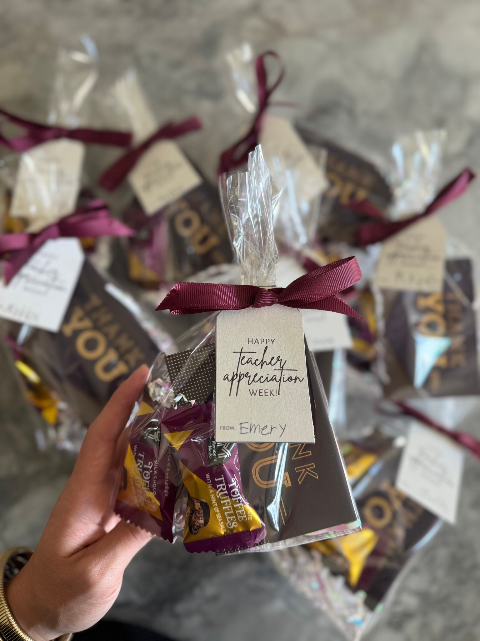 Simple, yet thoughtful teacher appreciation gift bags 

#LTKFindsUnder50 #LTKKids #LTKParties