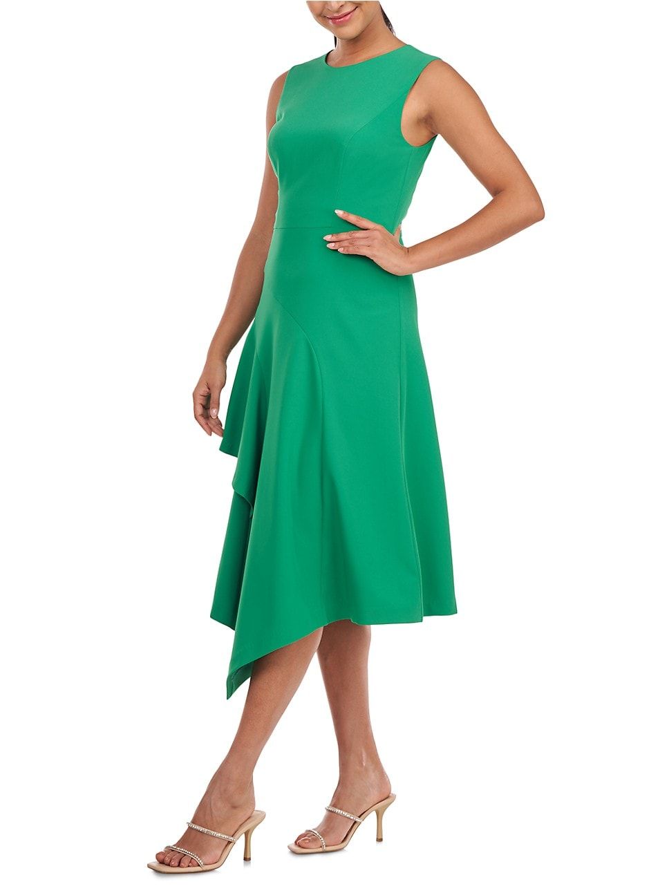 Bryce Asymmetric Midi-Dress | Saks Fifth Avenue