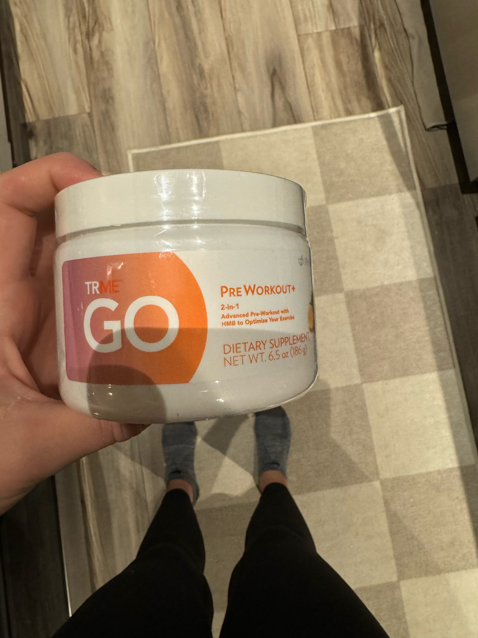 My favorite pre workout so far. I can’t link it but message me for more details! Doesn’t make me feel like I’m rolling in an ant pile  
Also how cute is our kitchen runner. 

#LTKHome #LTKFitness #LTKActive