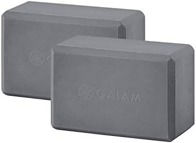 Gaiam Essentials Yoga Block (Set Of 2) - Supportive Latex-Free Eva Foam Soft Non-Slip Surface For... | Amazon (US)