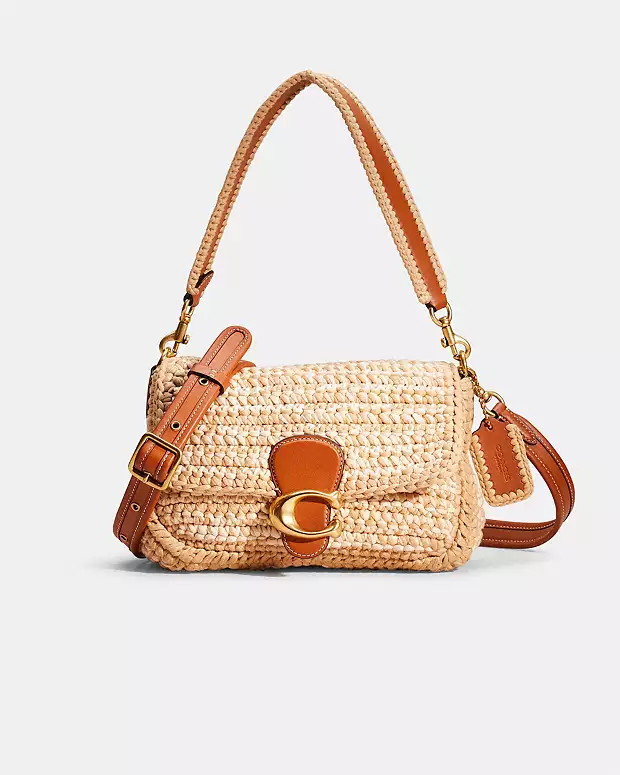 Restored Soft Tabby Shoulder Bag With Crochet | Coach (US)