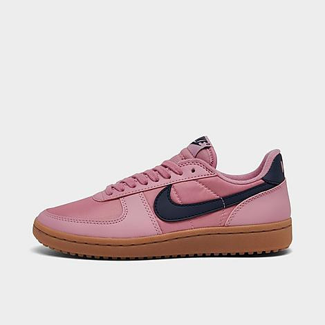 Nike Women's Field General Casual Shoes in Pink/Elemental Pink Size 8.5 Leather/Suede | Finish Line (US)