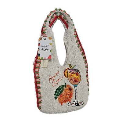 Aperol Spritz Cocktail Beaded Bag Handcrafted India RARE New Release NWT | eBay | eBay US