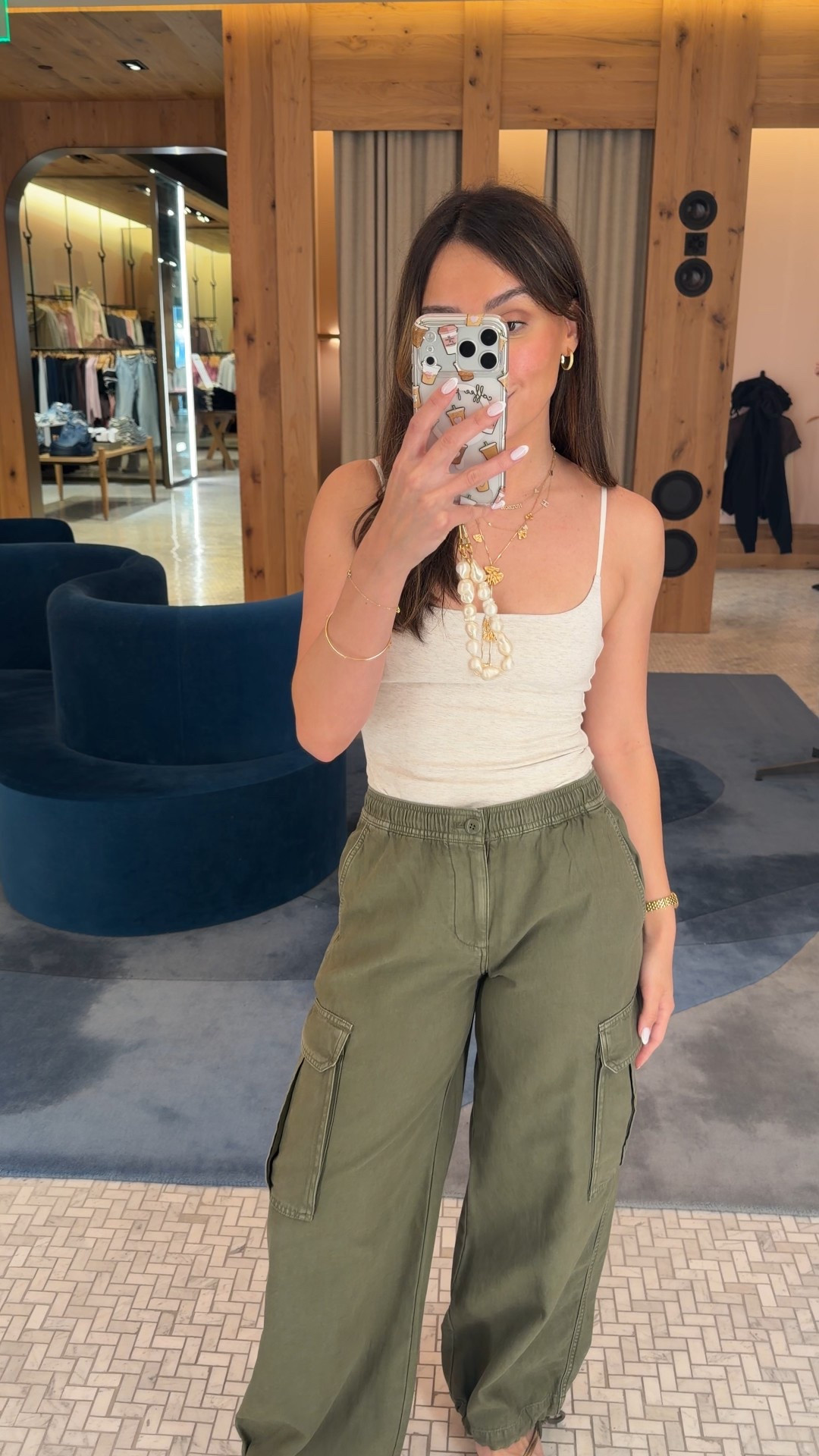 Small in both! Kind of love!!!!!