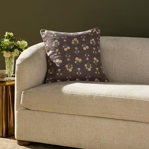 Loloi Chris Loves Julia Posie Collection PCJ0039 Mauve/Multi 20'' x 20'' Cover w/Poly Pillow | Amazon (US)