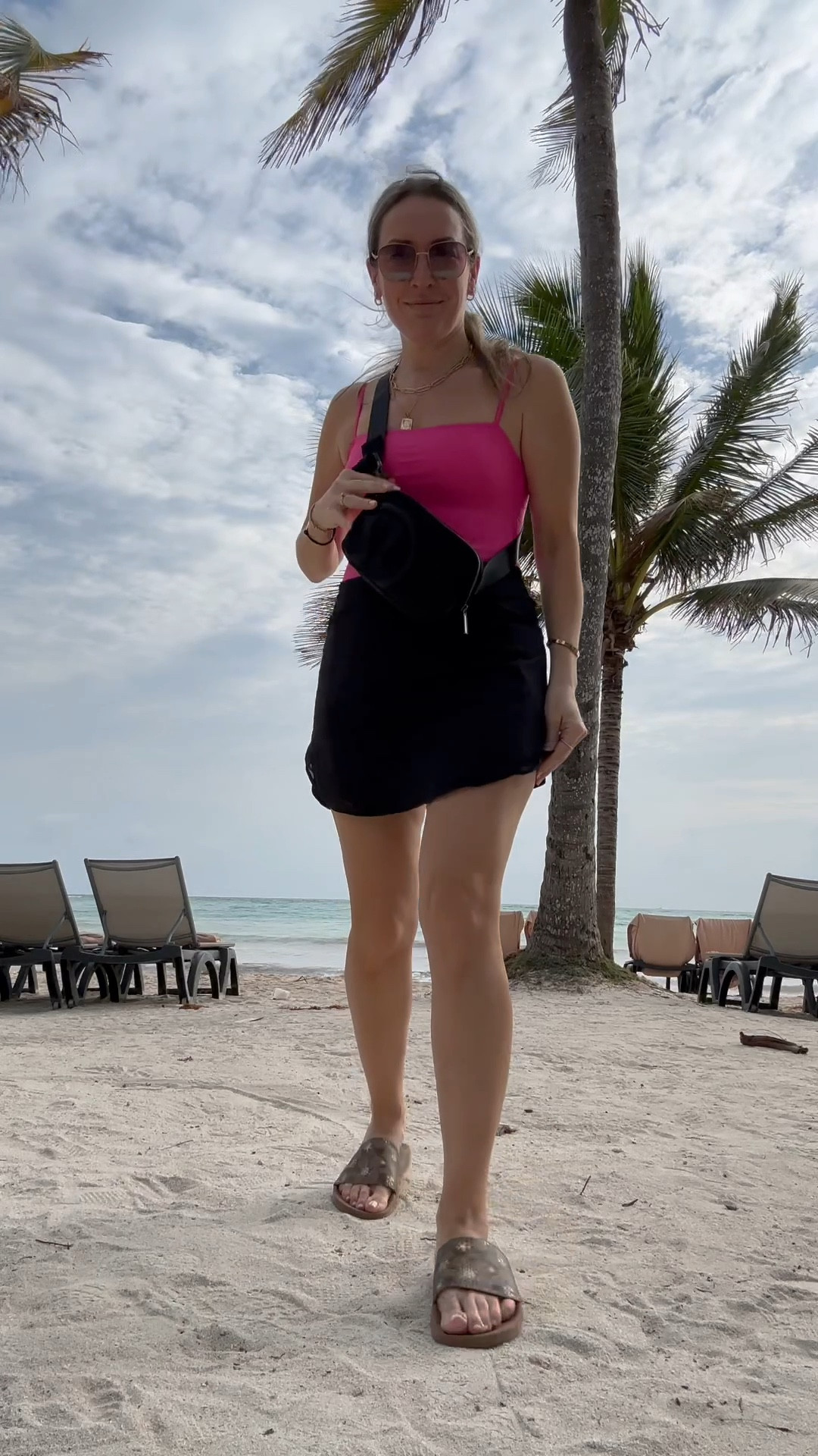 Love the skirt for hidden  phone pocket and shorts underneath. Size 6. #vacationoutfits #bathingsuits #lululemonshorts 

#LTKFestival #LTKFind #LTKSeasonal