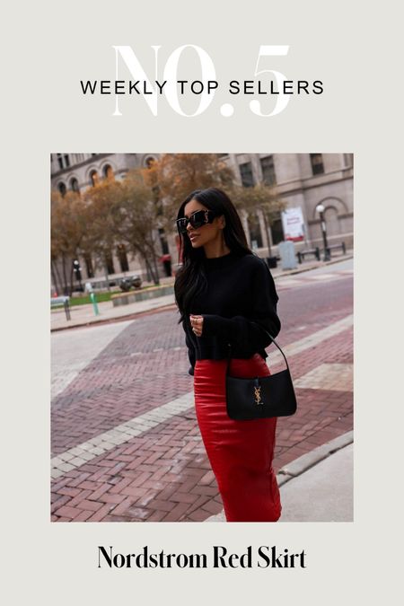 This week’s best sellers on #miamiamine
Nordstrom red faux leather skirt back in stock 

#LTKstyletip #LTKHoliday #LTKfindsunder100