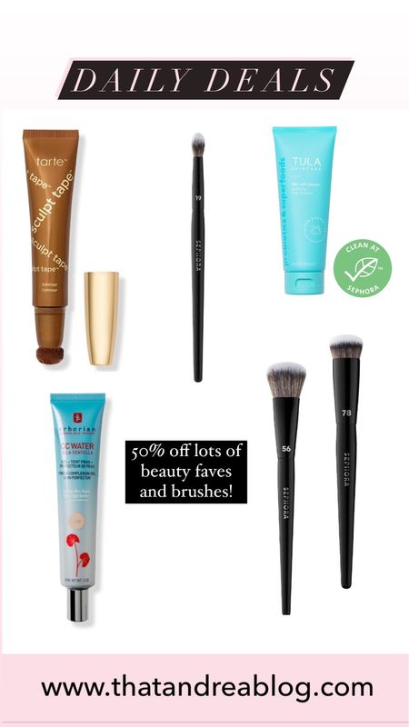 Daily deals 
Makeup brushes 
Cleanser 
Cc creme 
Bronzer 
Contour 
Beauty on sale 
Makeup on sale 

#LTKsalealert #LTKtravel #LTKbeauty