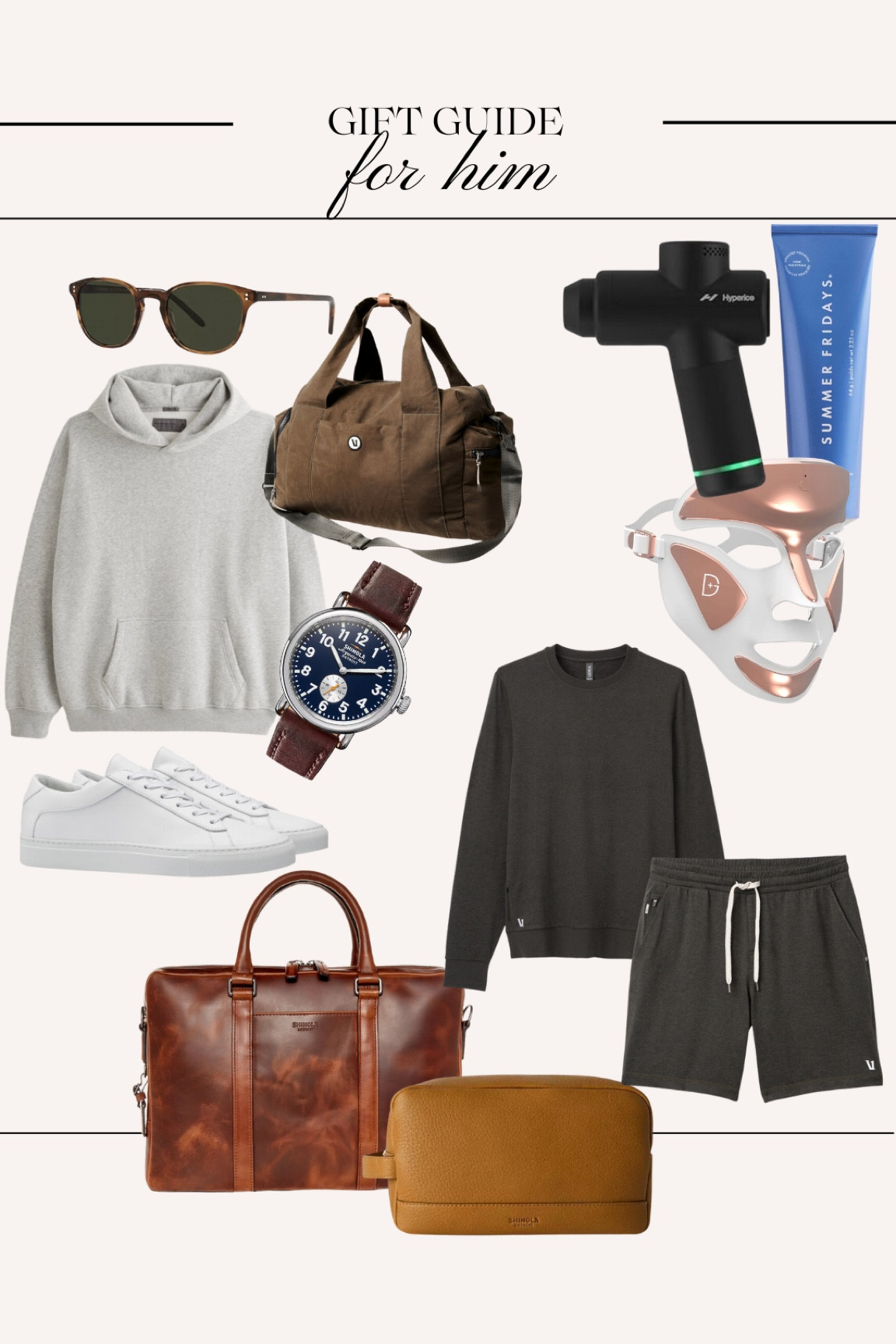 I made this list based on gifts I’ve gotten Mike over the years and items he uses regularly! Skin care for men is so underrated by the way :)

#LTKCyberSaleES #LTKGiftGuide #LTKHoliday