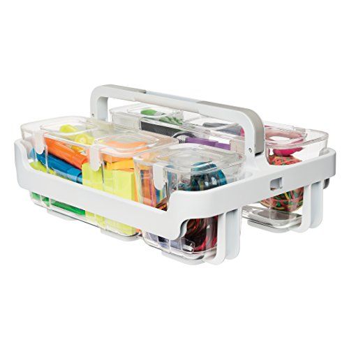 Deflecto Desk Supplies Organizer Caddy, Three Clear Compartments (29003) | Amazon (US)