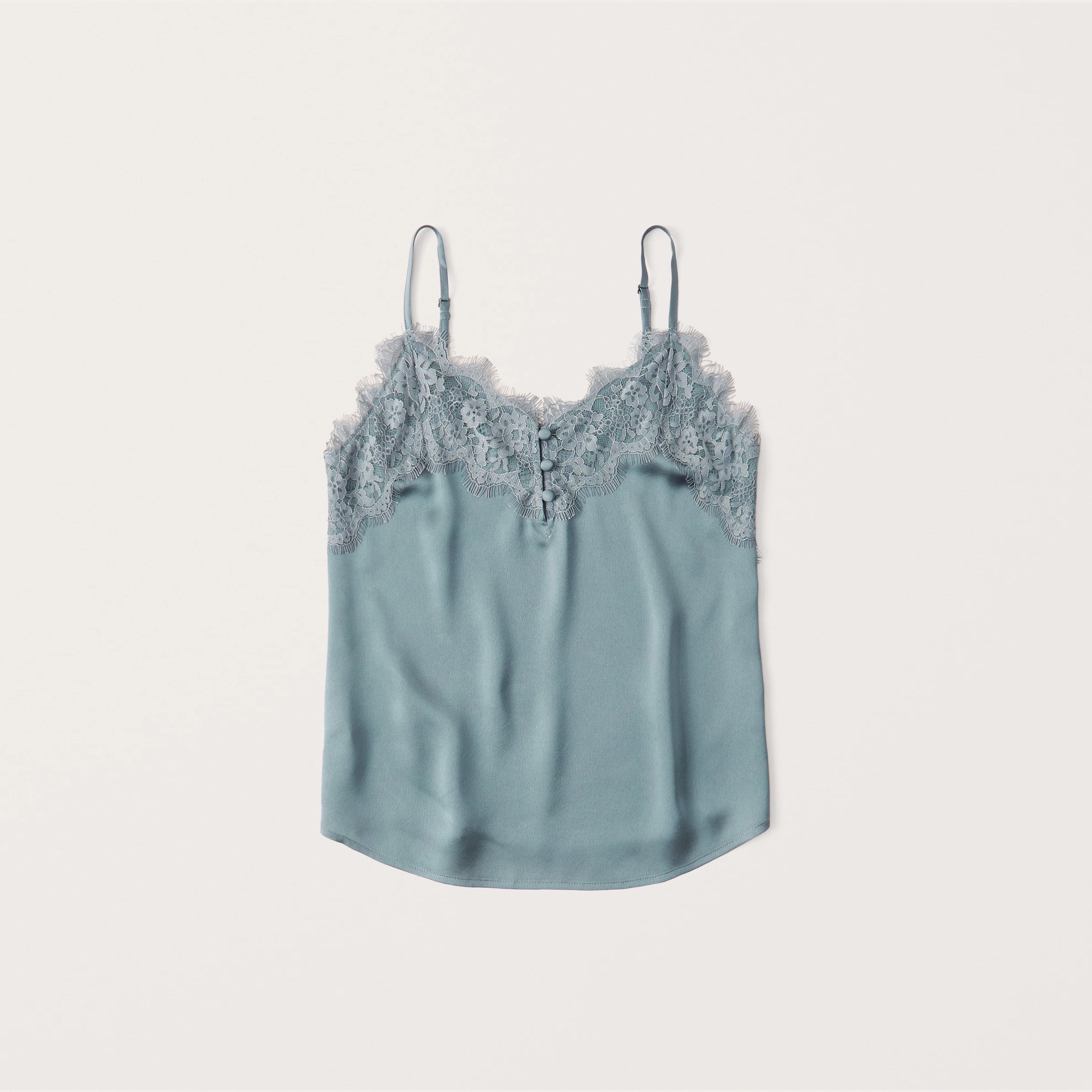 Women's Lace-Trim Cami | Women's New Arrivals | Abercrombie.com | Abercrombie & Fitch (US)