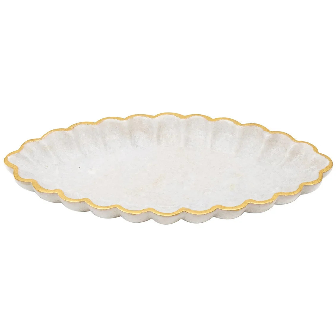 Godinger Silver Art Co Haji Scalloped Tray | Wayfair | Wayfair North America