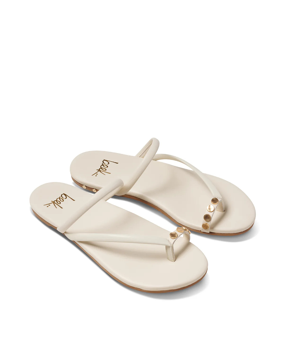 Starbird Leather Toe-Ring Sandal - Vanilla | beek | beek