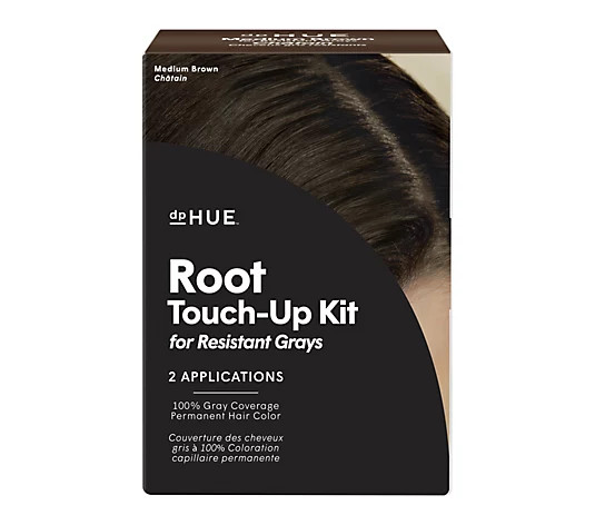 dpHUE Root Touch-Up Kit for Resistant Grays - QVC.com | QVC