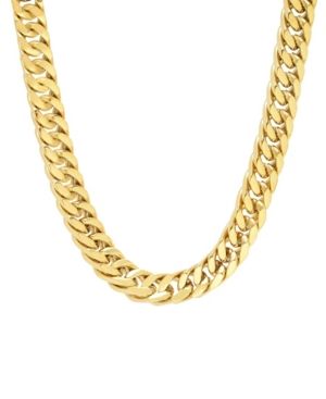 Macy's Men's Simple Curb Link Chain Necklace | Macys (US)