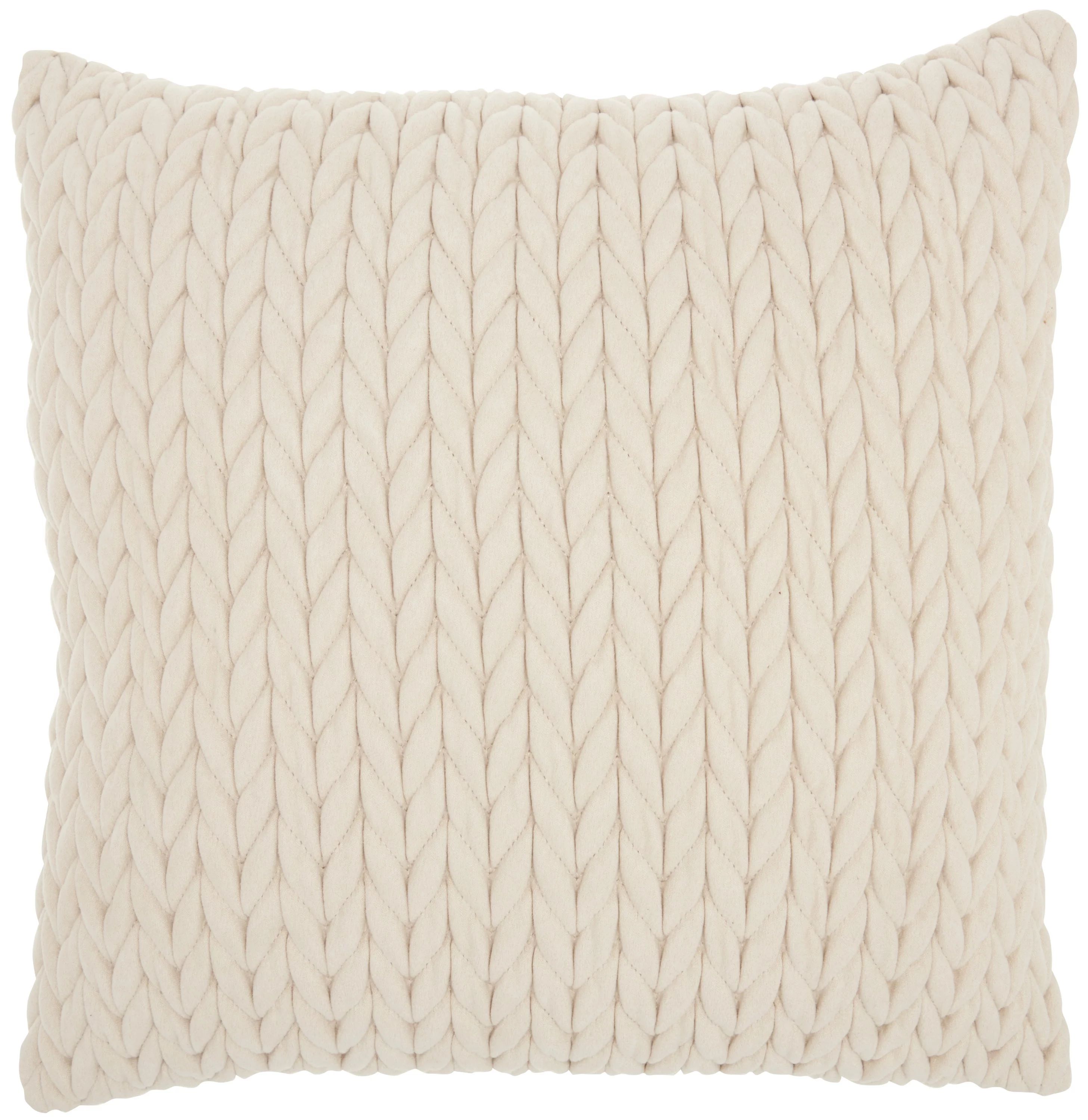 Nourison Life Styles Ivory Decorative Throw Pillow, 18" X 18" - Walmart.com | Walmart (US)