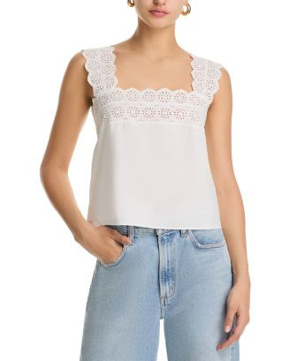 The Eyelet Tank Top | Bloomingdale's (US)
